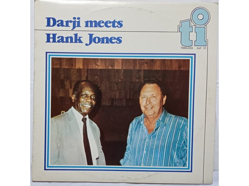 DARJI, HANK JONES — Darji meets Hank Jones (Mint!!!)