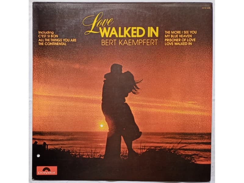 Bert Kaempfert &;; Orchestra — Love walked in (Mint!!!)