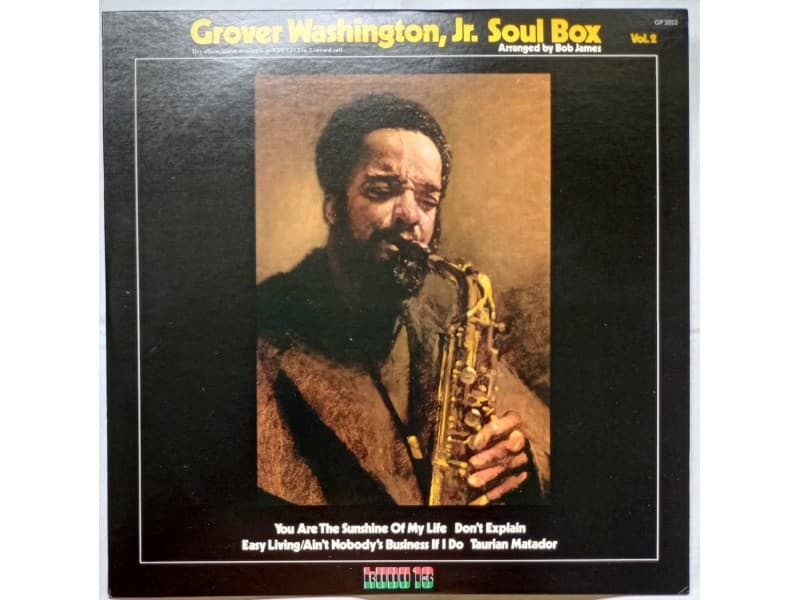 GROVER WASHINGTON Jr. — Soul Box Vol.2 (Japan Press)