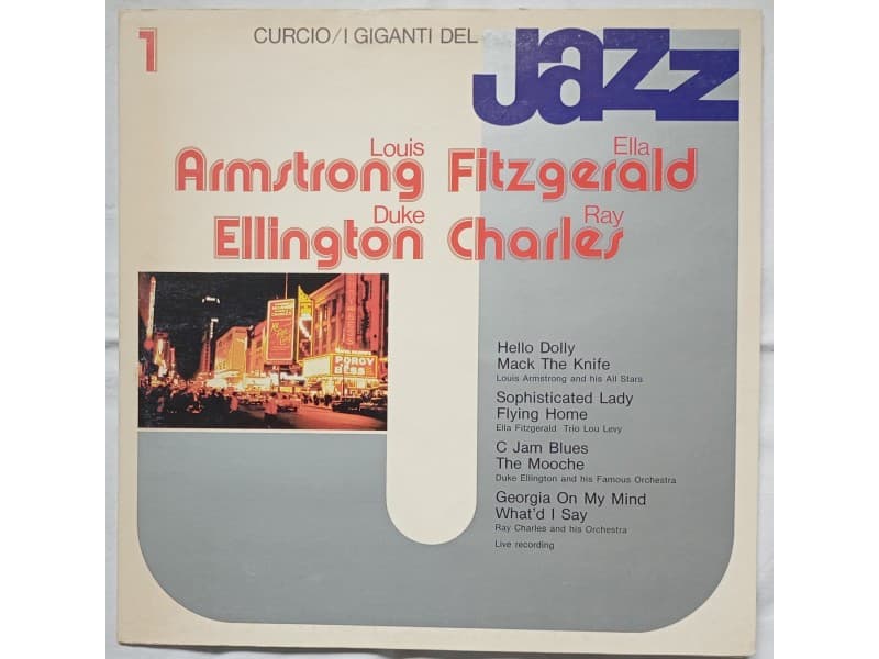 L.Armstrong,E.Fitzgerald,D.Ellington,R.Charles — Jazz 1