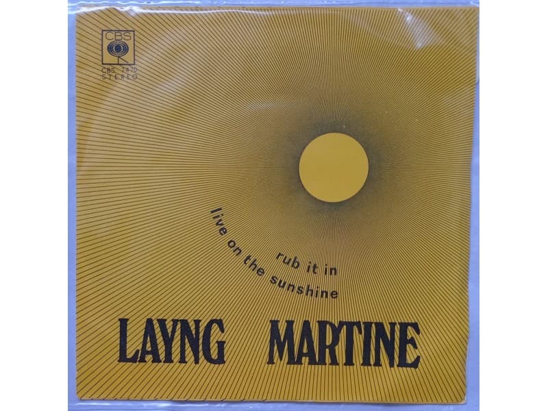 LAYING MARTINE — RUB IT IN