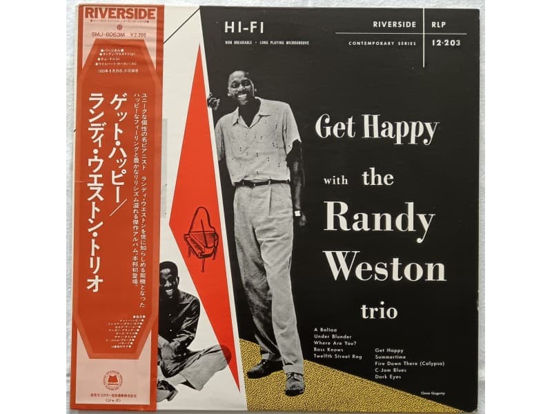 RANDY WESTON TRIO — GET HAPPY (Japan Press)