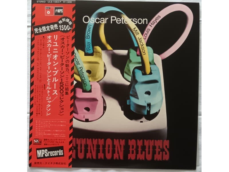 OSCAR PETERSON — REUNION BLUES (Japan Press )