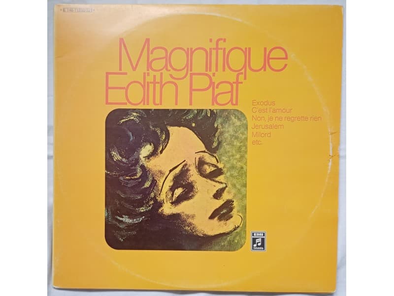 EDITH PIAF — 2LP MAGNIFIQUE