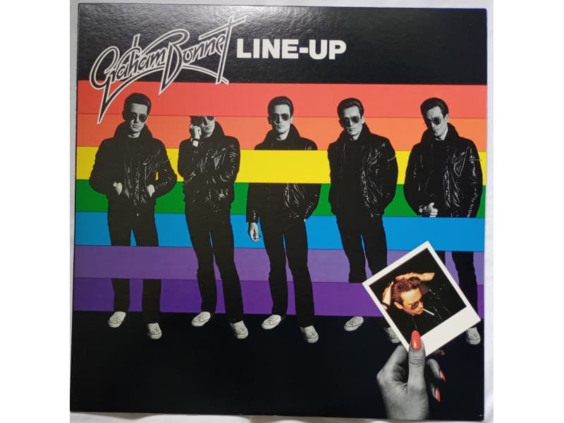 GRAHAM BONNET — LINE UP ( Japan Press !!!)