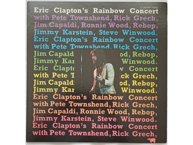 ERIC CLAPTON — RAINBOW CONCERT (Japan Press)