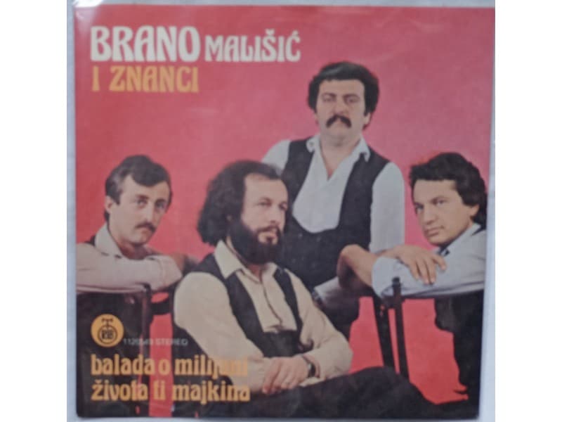 BRANO MALISIC I ZNANCI — Balada o Milijani