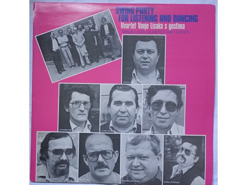 Kvartet Vanje Lisaka s gostima — Swing Party (Mint!!!)