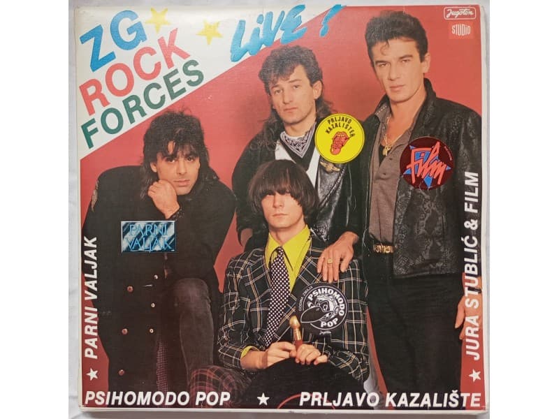 ZG Rock Forces 2LP Live — Psihomodo Pop,Prljavo Kazalis