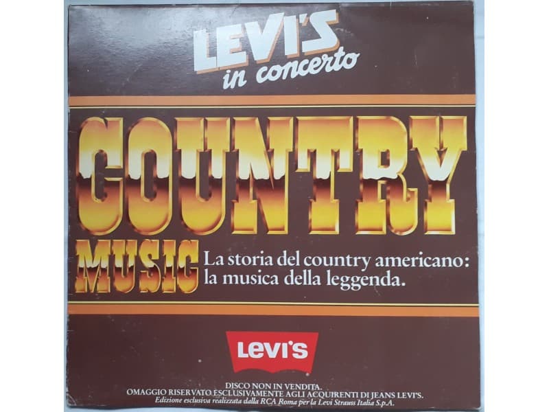 VARIOUS — LEVI`S IN CONCERTO (Country Music)