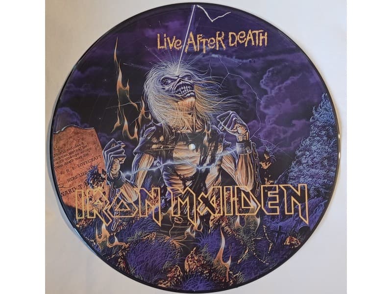 IRON MAIDEN — LIVE AFTER DEATH (Picture Disc-Mint !!!)