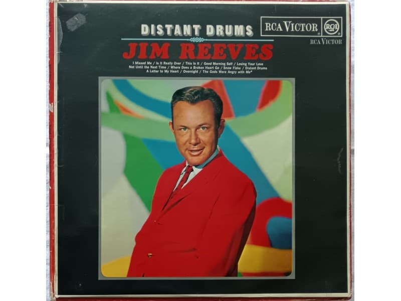 JIM REEVES — DISTANT DRUMS ( U.K. Press !!!)