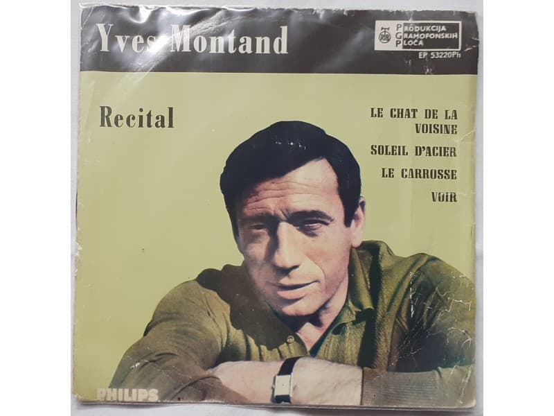 YVES MONTAND — LE CHAT DE LA VOISINE