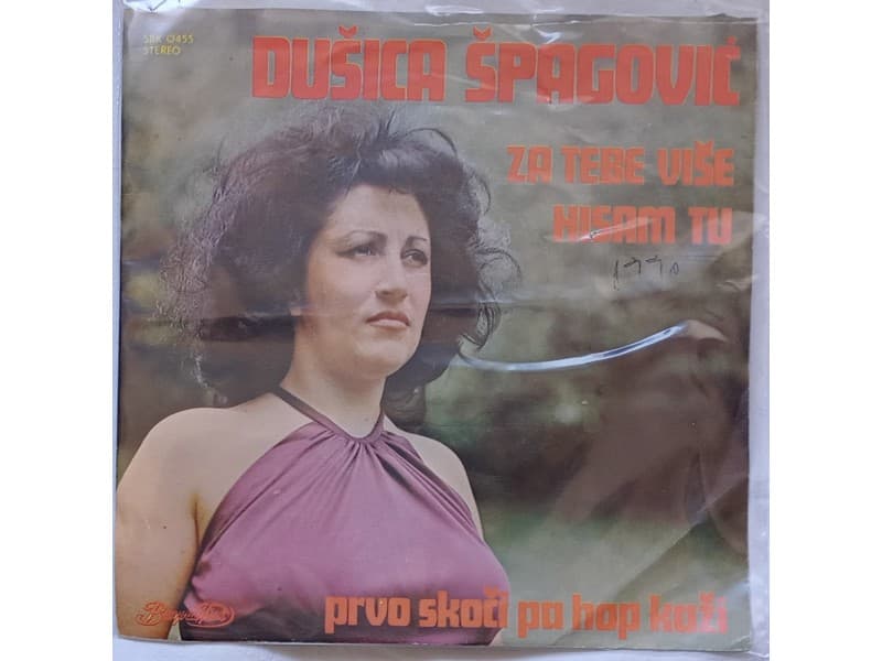 DUSICA SPAGOVIC — ZA TEBE VISE NISAM TU