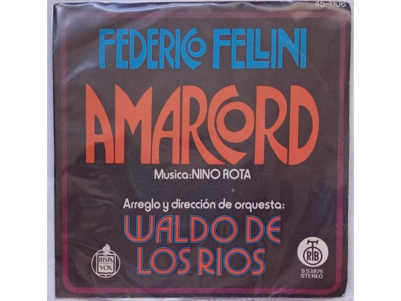 WALDO DE LOS RIOS — AMARCORD