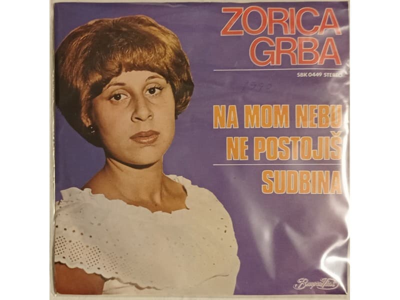 ZORICA GRBA — NA MOM NEBU NE POSTOJIS