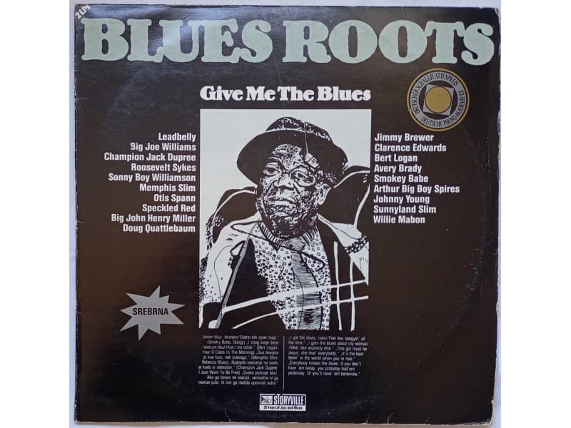 VARIOUS — 2LP GIVE ME THE BLUES
