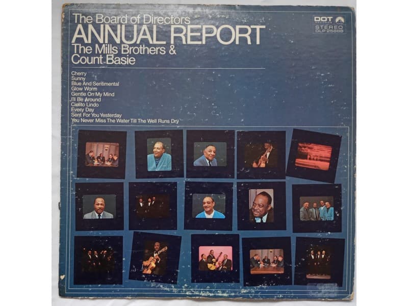 Mills Brothers&;Count Basie-Board of directors annual.. — —