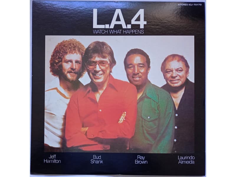 L . A . 4 — WATCH WHAT HAPPENS (Japan Press !!!)