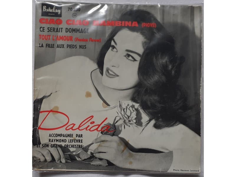 DALIDA — CIAO CIAO BAMBINA (PIOVE)