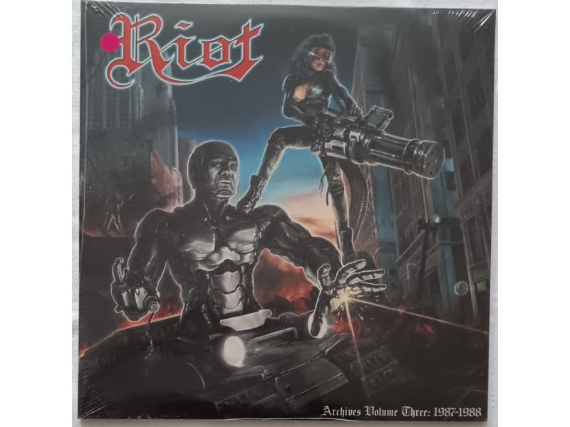 RIOT — ARCHIVES Vol.THREE 1987 - 1988 ( Novo !!!)