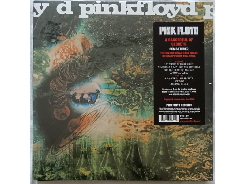 PINK FLOYD — A SAUCERFUL OF SECRETS (Novo !!! )
