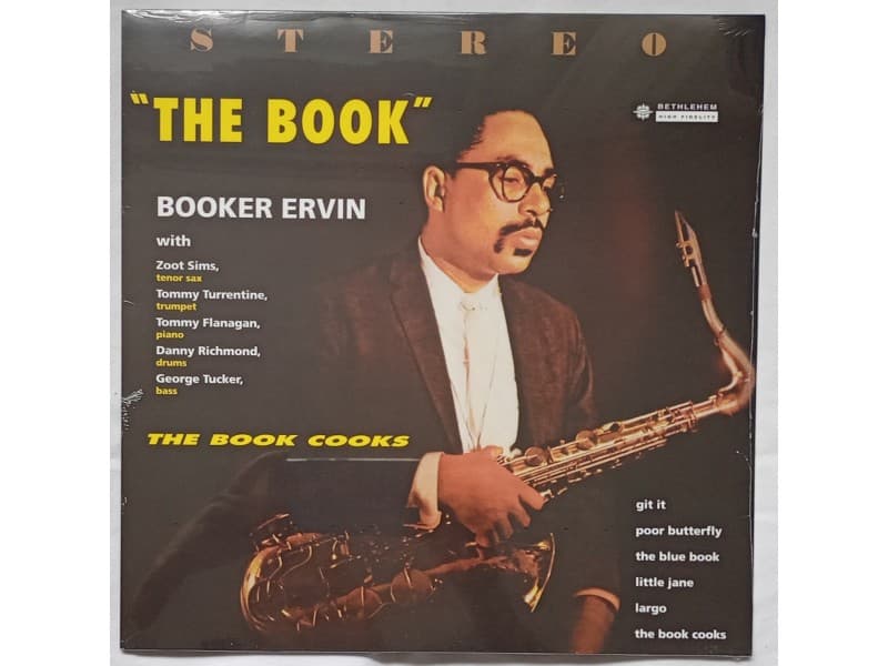 BOOKER ERVIN — THE BOOK COOKS (Novo !!!)